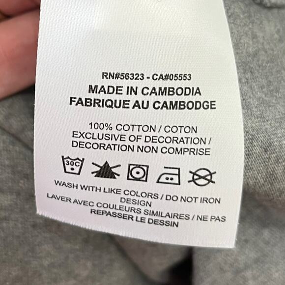 AIR JORDAN NIKE “Jump Man” Gray Crew Neck Short Sleeve T Shirt Men’s Size XLarge - Picture 6 of 7